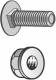 Legrand CM801014 Cablofil screws TRCC 6x20 stainless steel V4A 007004