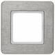 Berker 10116083 Rahmen 1fach Q.7 Edelstahl gebürstet