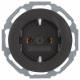 Berker 47272045 Steckdose SCHUKO 45° R.1/R.3 schwarz glänzend