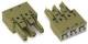 WAGO 770-263/073-000 Buchsenteil Kod.B 3P. 2L hellgrün