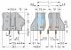 WAGO 745-1354/000-009/999-950 PCB terminal, 6 mm², pitch 10 mm