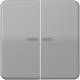 Jung CD10921STRFGR KNX RF button 2f.Duroplast series CD gray