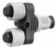 Weidmüller SAI-Y-5S B2-4 2M12 Sensor-/ Aktor-SteckerY-Stecker Rund 1783410000