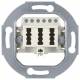 Berker 450002 TAE connection box 3x6NFN white, 4500 02 Module insert