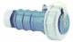 ISO Bals Schuko coupling 746, blue 16A 3p 230V IP68