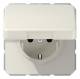Jung CD1520BFKIKL SCHUKO socket hinged cover broke. white