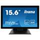 iiyama ProLite T1624MSC-B1, 39,6cm (39,6 cm ( 15,6 Zoll )), Projected Capacitive, 10 TP, Full HD, USB, Kit (USB), schwarz