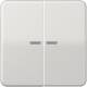 Jung CD10921STRFLG KNX RF button 2f.Duroplast series CD light gray