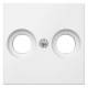 Merten MEG4122-0419 central plate, f.Antennen polar white System M
