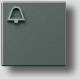 Siedle 200029947-00 TM612-4 / BTM650-04 DG bell button bell symbol Dark Grey 029 947