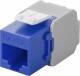 Goobay 90688 CAT 6a KeyStone RJ45 Jack, unshielded, 500MHz -