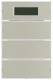 Berker 75663773 Tastsensor 3-fach mit RTR, Display K.5 edelstahl