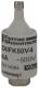 Ferraz Shawmut D214064 Mersen DIIFK50V4 Sicherungseinsatz flink DII AC500V 4A braun