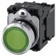 Siemens 3SU11520AB401BA0 Drucktaster beleuchtet 22mm rund grün Knopf 1S AC/DC 24V