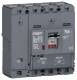 Hager HHS081DC circuit breaker h3+ P160 TM ADJ 4P4D N0-100% 80A 25kA CTC