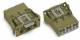 WAGO 770-773/073-000 connector part snap-in 3P. light green