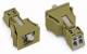 WAGO 890-772 plug snap-in version 2-pin 0.25 - 1.5 sqmm light green
