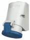Mennekes 420 wall socket TwinCONTACT , 32A 230V 3p 6h IP44