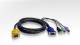 Aten 2L5301UP KVM Cable - 3.05 m - Shielding - 1 x HD-15 Male VGA