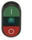 ABB Doppeldrucktaster MPD2-11G