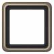 Jung CD581GB Rahmen 1fach gold-bronze