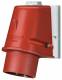 Mennekes 800 16A4P 6H400V Wandstecker IP44