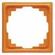 Jung CD581KO Rahmen 1fach für Kabel-Kanal orange