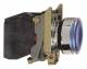 Schneider Electric XB4BW36M5 Schneider illuminated pushbutton 1S1Ö blue flat LED 240V Met.D22mm