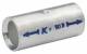 KLAUKE 185B butt connector 185qmm Cu, galv.verz.blue connection