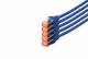 DIGITUS CAT 6 S-FTP Patchk. Cu, LSZH AWG 27/7, 10 m, 5er, BL