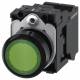 Siemens 3SU11020AB403BA0 Drucktaster beleuchtet 22mm rund grün Knopf 1S AC/DC 24V
