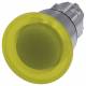 Siemens 3SU10511BA300AA0 mushroom push button illuminated 22mm round yellow 40mm