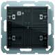 GIRA 504200 Tastsens.4 Komfort 2f KNX Sy