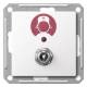 Merten MEG4847-0325 call button + socket, f.Birntaster Comfort aktivwhite gl.Sys.M