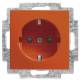 Busch Jaeger 2CKA002013A5387 BJ 20 EUCB-14-914 SCHUKO Steckdose Bs orange Busch-balance SI