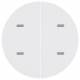 Berker 80162869 Tastsensor 2fach mit klaren Linsen 2fachKNX R.1/R.3 pws gl.