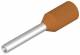 Weidmüller ferrule 0.5 mm orange, H0, 5/14OR/BDGSP