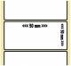 OEM-Factory Labels - Thermo 50 x 50mm, removable, K40