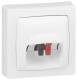 Legrand 086039 LEG 86039 AP speaker socket Oteo 86039