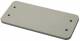 Walther-Werke 700685 Walther cover plate A16 for wall cutouts thickness 3.5mm pebble gray