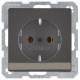 Berker 47506086 Steckdose SCHUKO mit B-feld Q.1/Q.3 anthrazit samt