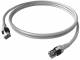 ZVK EasyLan CP1IACACA0010 DualBoot Kat.6 Patchkabel Kl.EA geschirmt grau 1,0m
