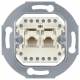Berker 4539 UAE 8/8-polig connection box, white