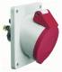 Bals mounting inclined socket IP44 12779, Quick-Connect 16A 4p 6h 380-415V 50/60Hz