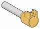 Schneider Electric DZ5CA253D Schneider ferrule with clip gemit DIN 25qmm/AWG4 yellow normal 100 pieces