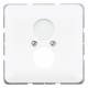 Jung CD562WW Cover for 2 small sockets, CD 562 WW alpine white