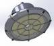 Synergy 21 LED spot pendant light UFO comp. Ball protection basket S