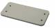 Walther-Werke 700684 Walther cover plate A10 for wall cutouts thickness 3.5mm gray