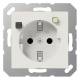 Jung A5520.30 FI-SCHUKO socket 30mA series A white