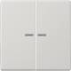 Jung LS10921STRFLG KNX RF button 2f. Duroplast series LS light gray